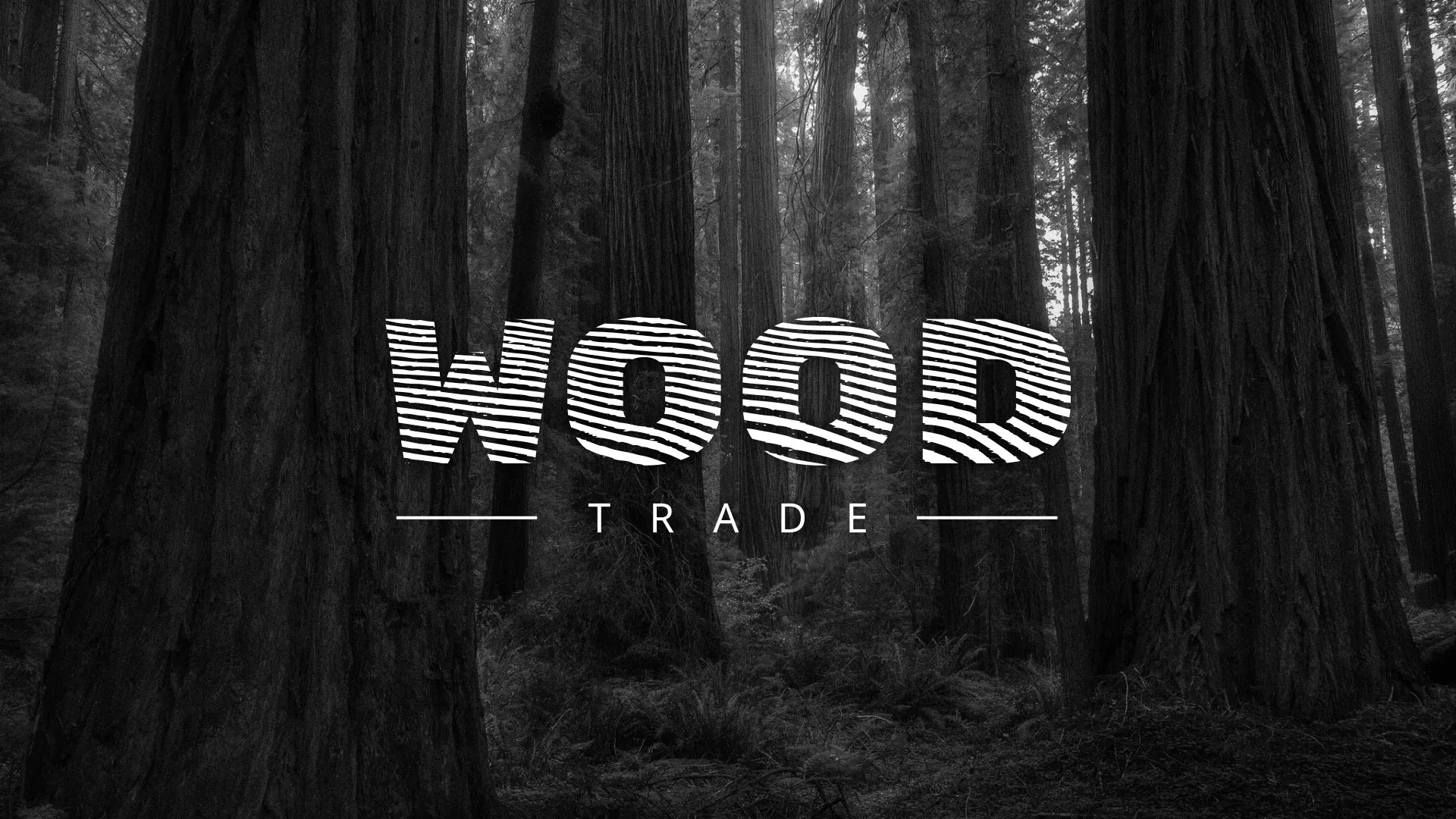 Разработка логотипа для компании «Wood Trade» в Дубне